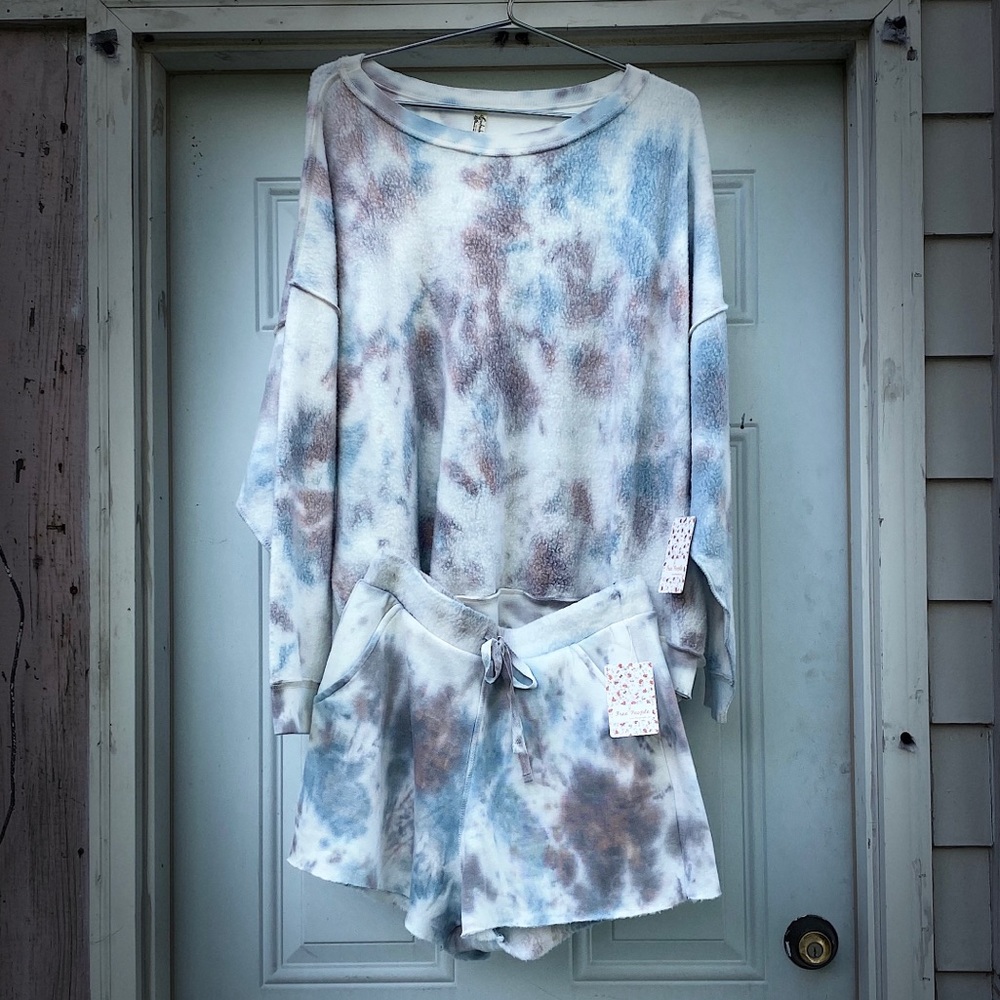 Free People Kelly Washed Set - Ocean